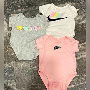 Baby Nike body suits (newborn) BUNDLE 2 SAVE!!!